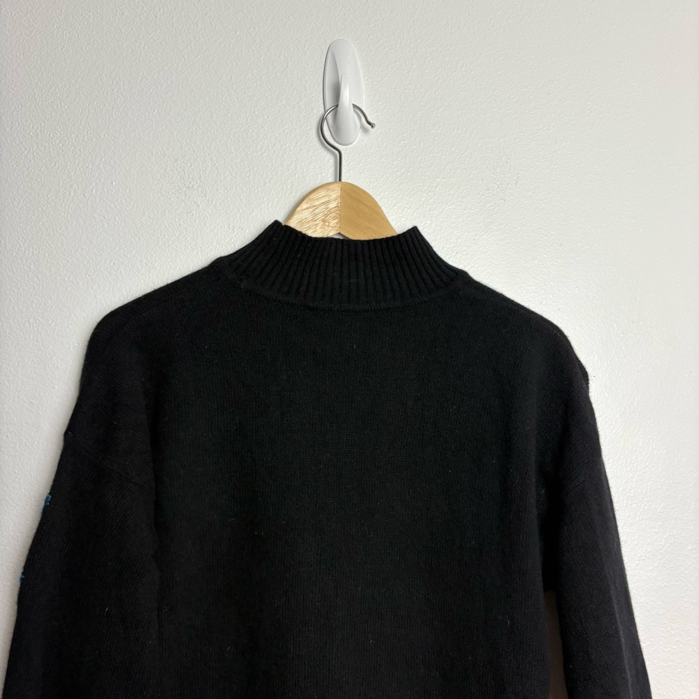 French Connection Tilda‎ Embroidery Mock Neck Sweater Size  Small - Picture 8 of 14